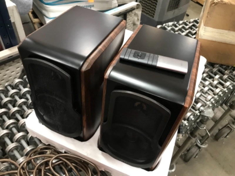 Photo 3 of Edifier S2000MKIII Powered Bluetooth Bookshelf 2.0 Speakers - S2000MK3 Near-Field Active Tri-Amped 130w Studio Monitor Speakers for Audiophiles with Wireless, Line-in and Optical Input
