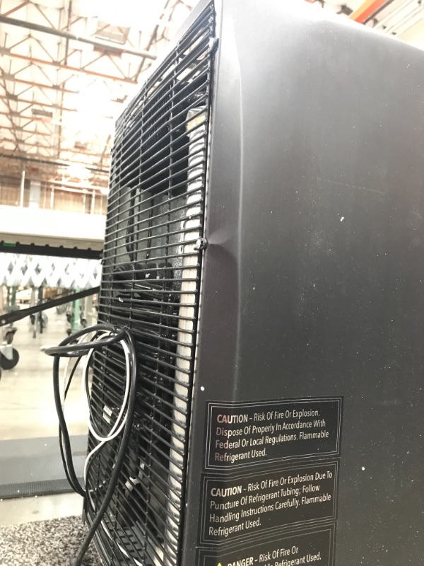 Photo 5 of Techomey Mini Fridge With Lock 1.7 Cu.Ft, Camper Refrigerator 12V/110V, Compact Quiet Absorption Refrigerator For Bedroom, Truck, Semi truck, RV, Camper van, Caravan, Black
