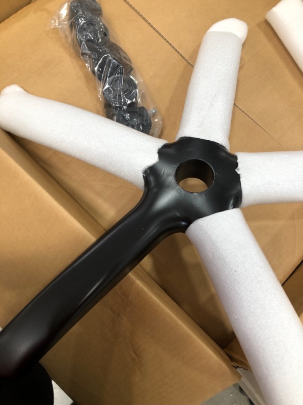 Photo 1 of Chair Base Replacement Heavy Duty Aluminum 28" Black
