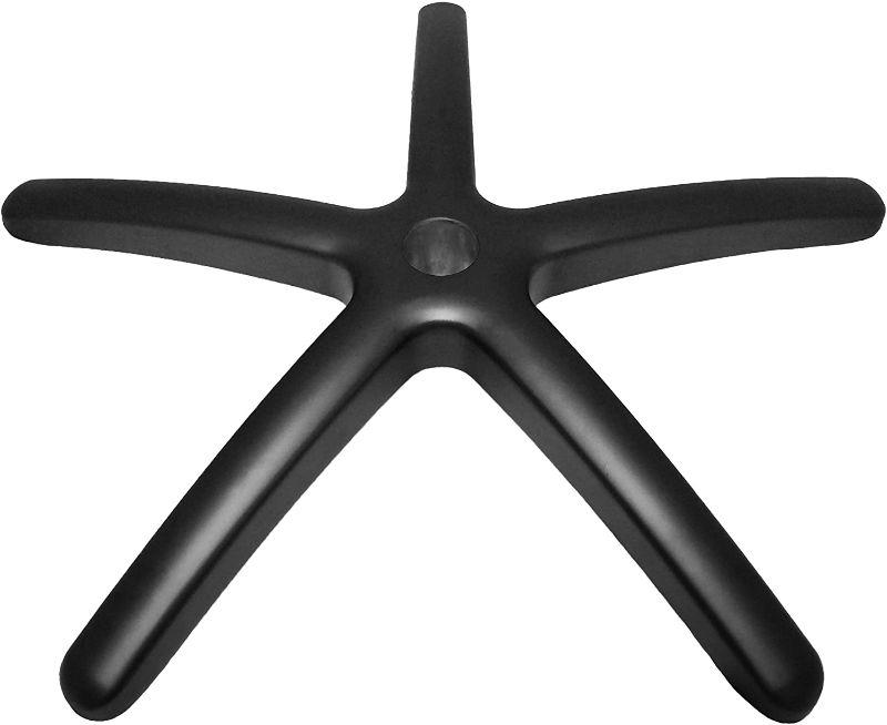 Photo 1 of Chair Base Replacement Heavy Duty Aluminum 28" Black
