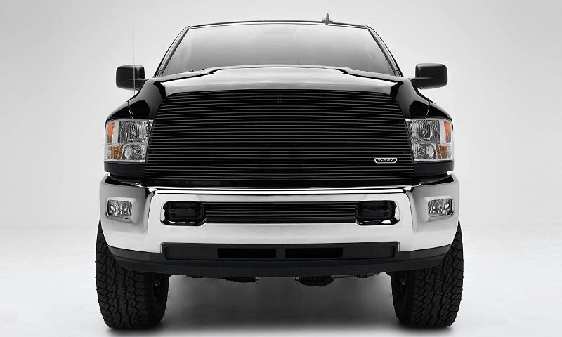 Photo 1 of 2013-2018 Ram 2500, 3500 Billet Bumper Grille, Black, 1 Pc, Insert - PN #25452B
