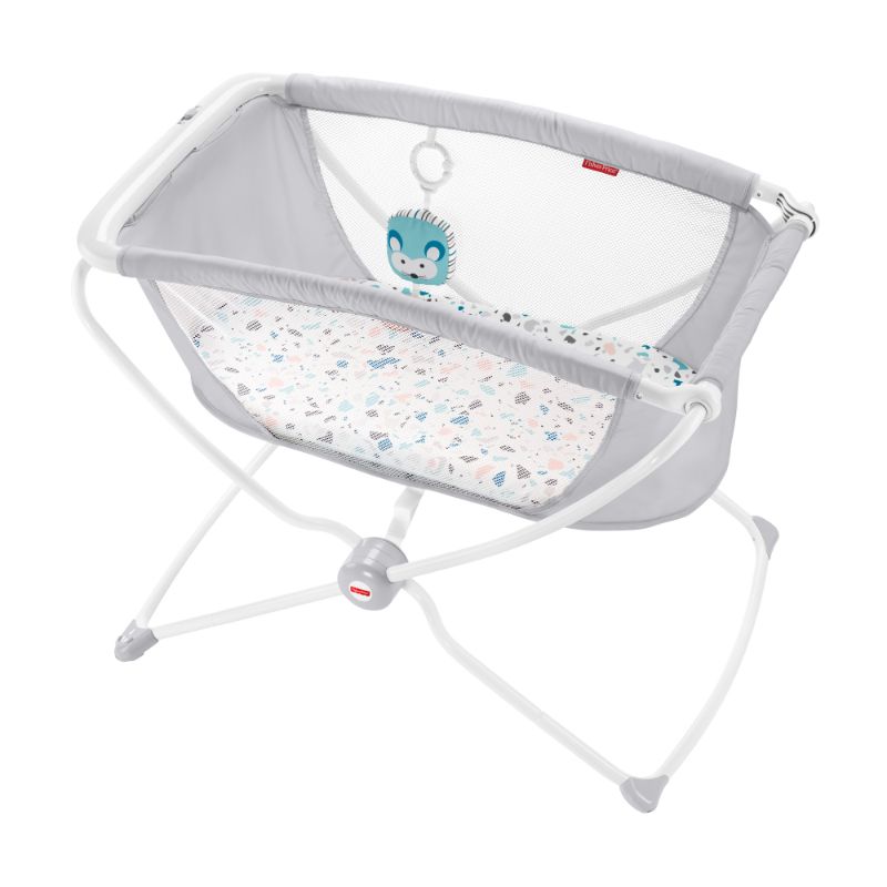 Photo 1 of Fisher-Price GNW36 Rock with Me Bassinet - Ocean Sands