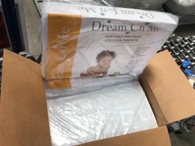 Photo 2 of Dream On Me, Holly 3” Fiber Portable Crib Mattress I Waterproof I Greenguard Gold Certified
