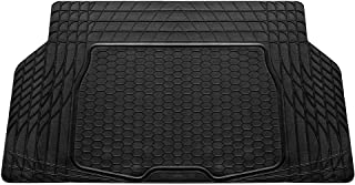 Photo 1 of FH Group F16403BLACK Cargo Mat Fits Most Sedans, Coupes and Small SUVs (Semi Custom Trimmable Vinyl Black) 55” x