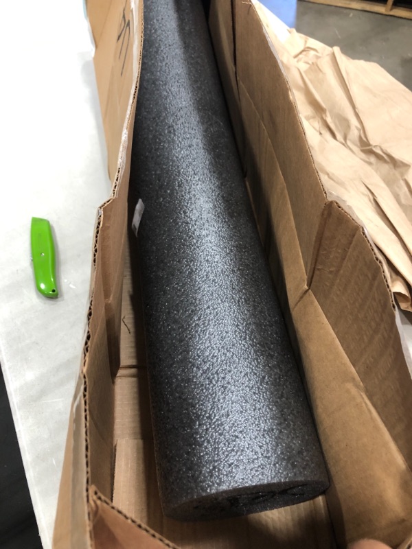 Photo 1 of CanDo Gray Plus Foam Roller, 6" Dia X 36"L
