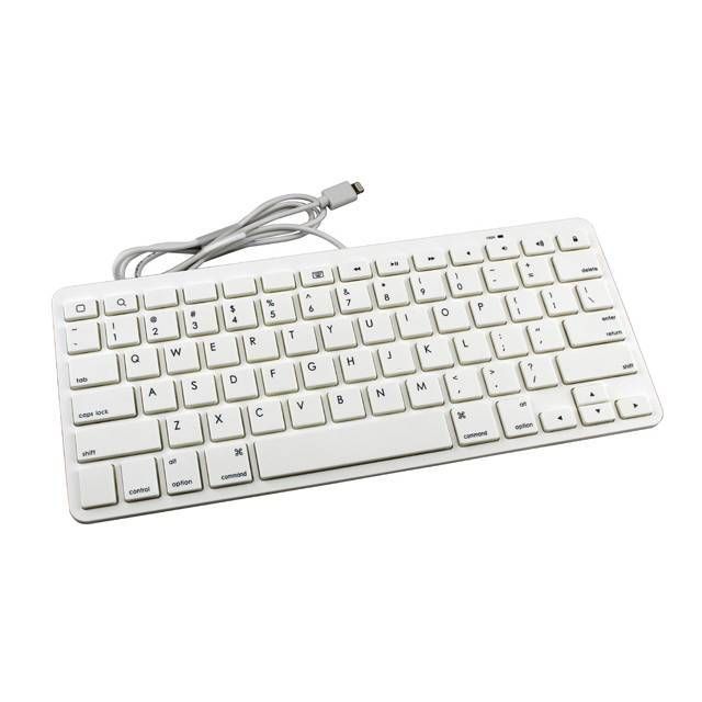 Photo 1 of Imicro Ybk-s0808 Mfi Certified 8-pin for Apple Keyboard For Iphone And Ipad [white]