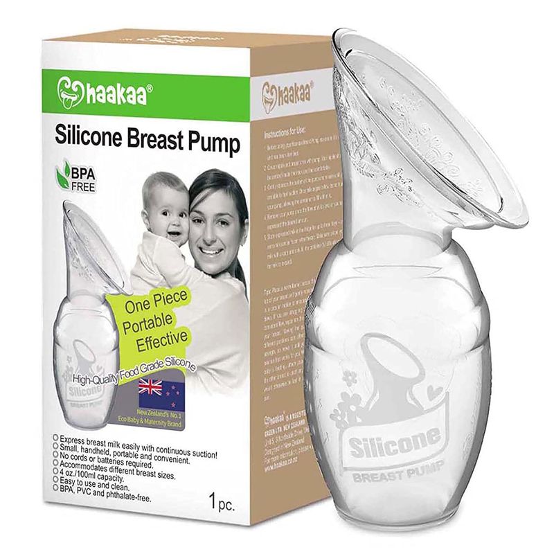 Photo 1 of Haakaa Manual Breast Pump 4oz/100ml, New Style, CLean