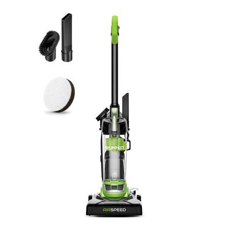 Photo 1 of EUREKA Airspeed Ultra-Lightweight Compact Bagless Upright Vacuum Cleaner, Replacement Filter, Green AirSpeed + Replacement Filter thumbnail UPC 810004818668 EDIT PRODUCT EUREKA Airspeed Ultra-Lightweight Compact Bagless Upright Vacuum Cleaner