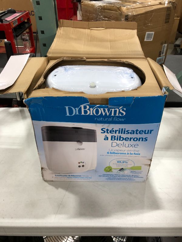 Photo 1 of Dr. Brown's Deluxe Electric Steam Bottle Sterilizer, Gray