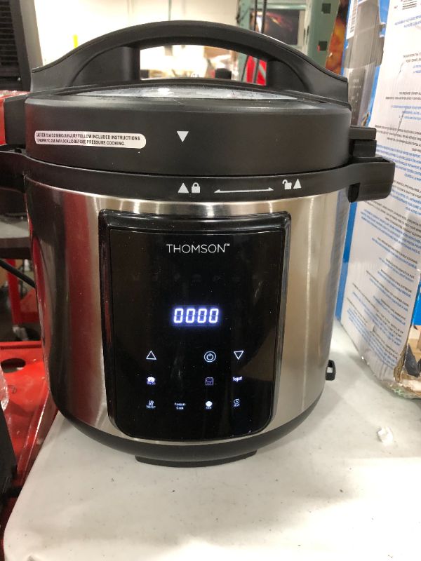 Photo 3 of 6.3 Qt Stainless Steel Air Fryer with Pressure Cooker