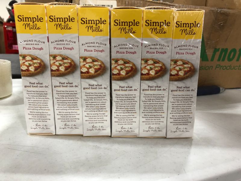 Photo 2 of 2PACK (6 TOTAL) Simple Mills Almond Flour, Cauliflower Pizza Dough Mix, Gluten Free, Made with whole foods, 3 Count (Packaging May Vary)
