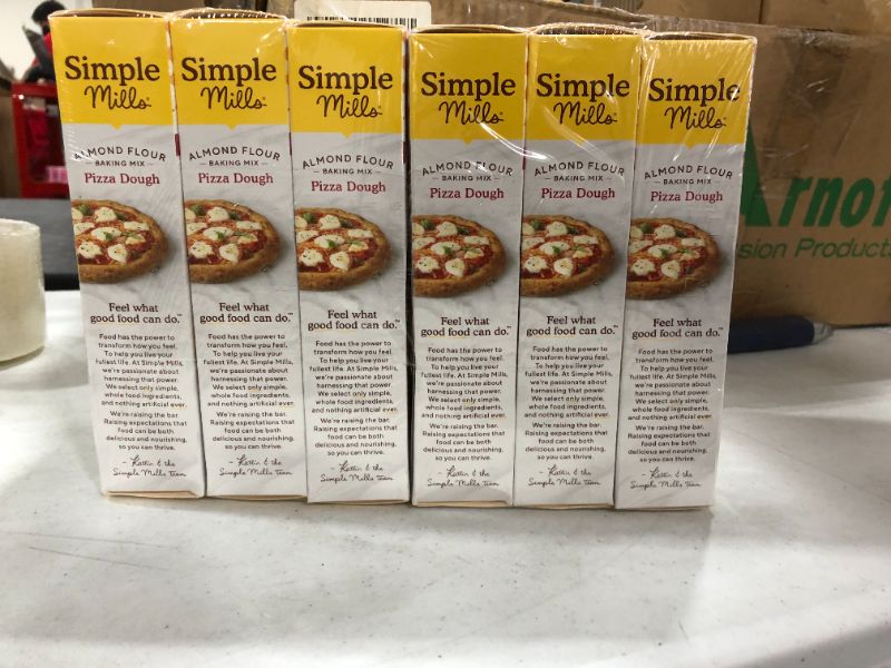 Photo 2 of 2PACK (6 TOTAL)Simple Mills Almond Flour, Cauliflower Pizza Dough Mix, Gluten Free, Made with whole foods, 3 Count (Packaging May Vary)

