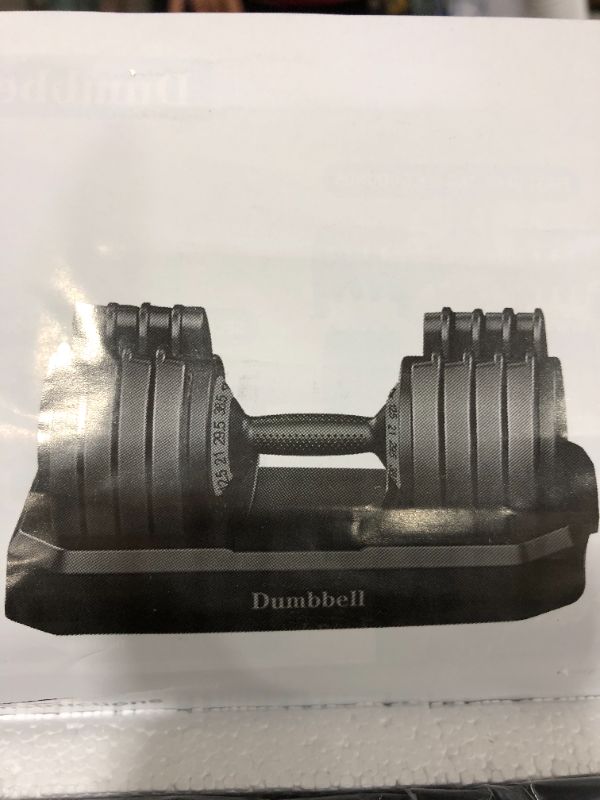 Photo 1 of ADJUSTABLE DUMBELL 