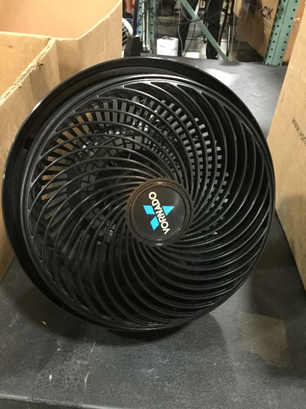 Photo 2 of 12 in. Full-Size Whole Room Air Circulator Fan with Adjustable Height