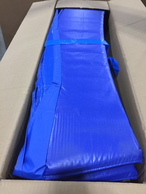 Photo 2 of ACM GLOBAL Trampoline Accessories Safety Frame Pad Blue 15ft