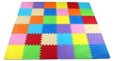 Photo 1 of BalanceFrom Kid's Puzzle Exercise Play Mat with EVA Foam Interlocking Tiles
