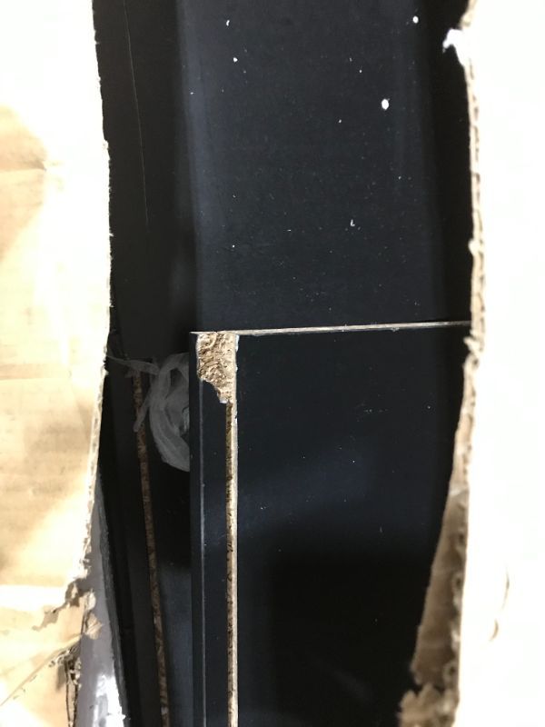 Photo 1 of 58" Mid Century Modern Bookmatch Asymmetrical TV Stand