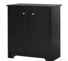 Photo 1 of Small 2 Door Storage Cabinet - South Shore