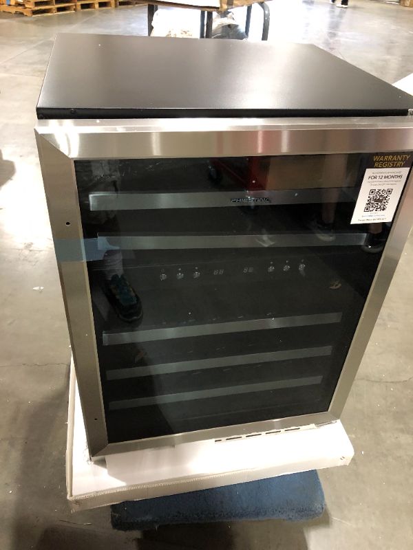 Photo 2 of 46 Bottle Dual Zone Built-in Wine Refrigerator (Part number: PH-46DB)
