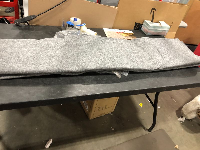 Photo 2 of  Felt Non Slip Latex Dual Surface Rug Pad, 10' X 12', Gray