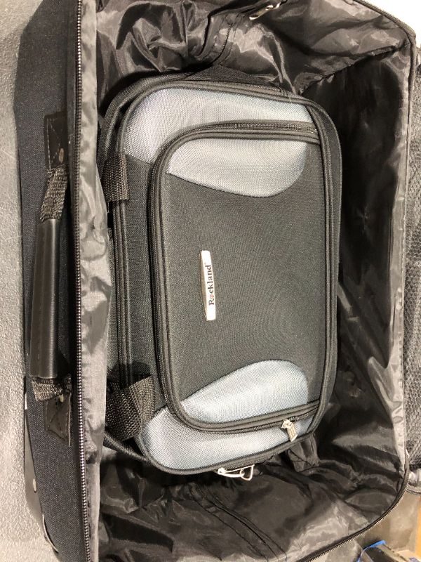 Photo 1 of 2 Piece Luggage Set - Black Gray
