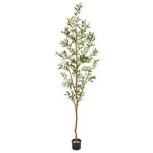 Photo 1 of 82" Olive Artificial Tree, Nearly Natural 9160
