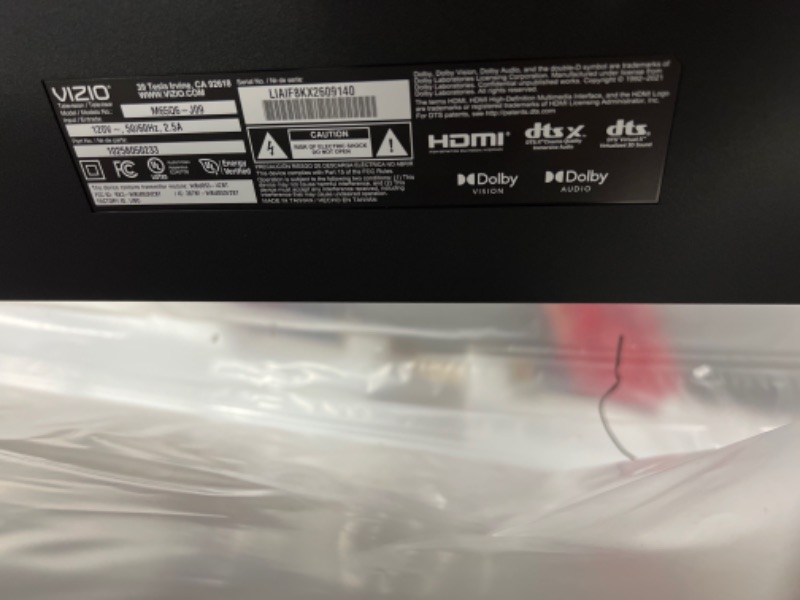 Photo 3 of 65" Class M-Series Quantum LED 4K UHD SmartCast TV
PARTS ONLY!!