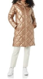 Photo 1 of Amazon Essentials Women's Heavy Weight Diamond Quilted Knee Length Puffer Coat
XL
