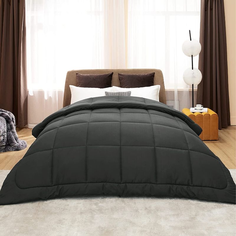 Photo 1 of Bedsure Duvet Insert King Comforter Black