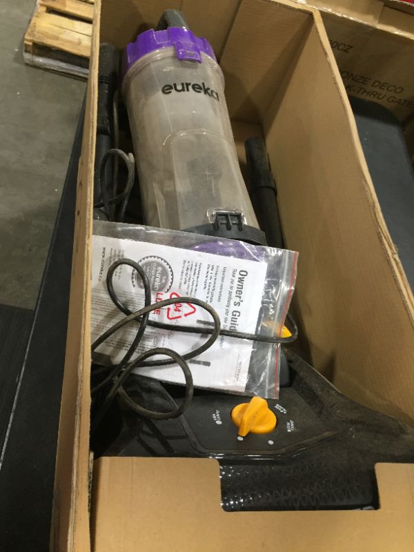 Photo 2 of eureka NEU182B PowerSpeed Bagless Upright Vacuum Cleaner, Lite, Purple
