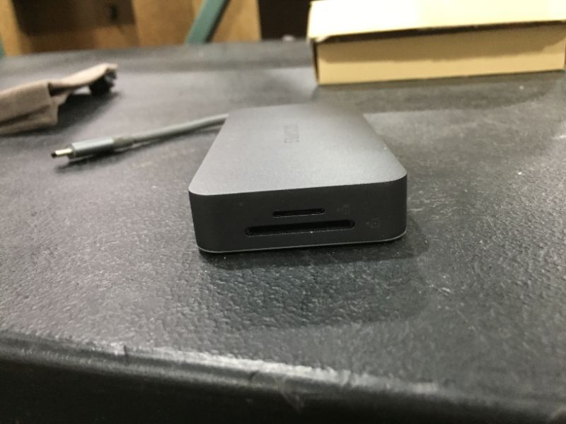 Photo 1 of Kereje USB 31 TypeC hub 10  in1 Adapter USB c4k HDMI 1080p VGA Converter 1Gbps Ethernet Port Connector