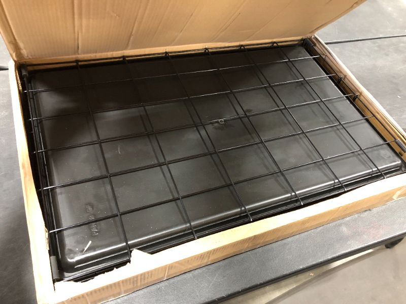Photo 1 of MidWest iCrate Double Door Fold & Carry Dog Crate, 36" x 23" x 25"