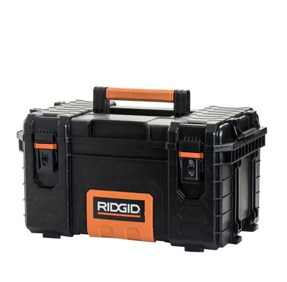 Photo 1 of 22 in. Pro Tool Box, Black
