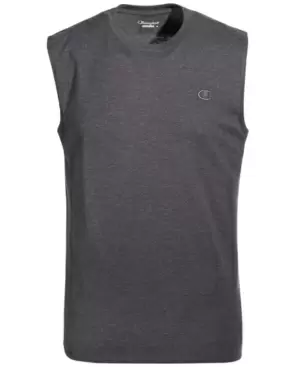 Photo 1 of Champion T0222 Mens Classic Jersey Muscle (Sleeveless) Tee - Granite Heather - XL
