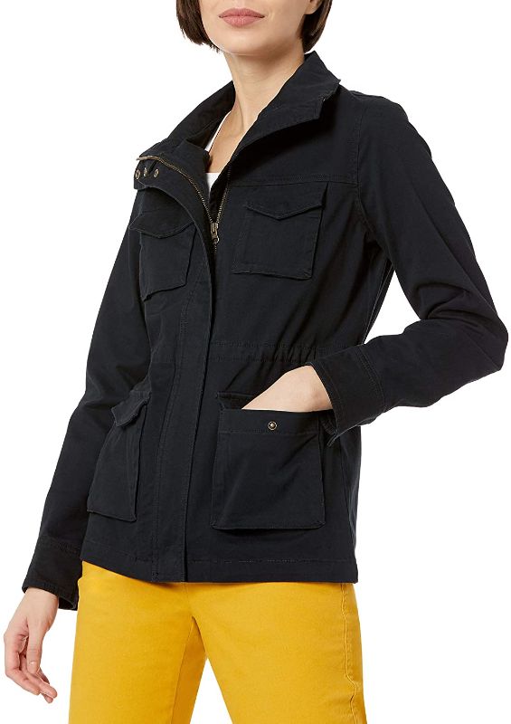 Photo 1 of Amazon Essentials Women's Utility Jacket, BLACK, SIZE L