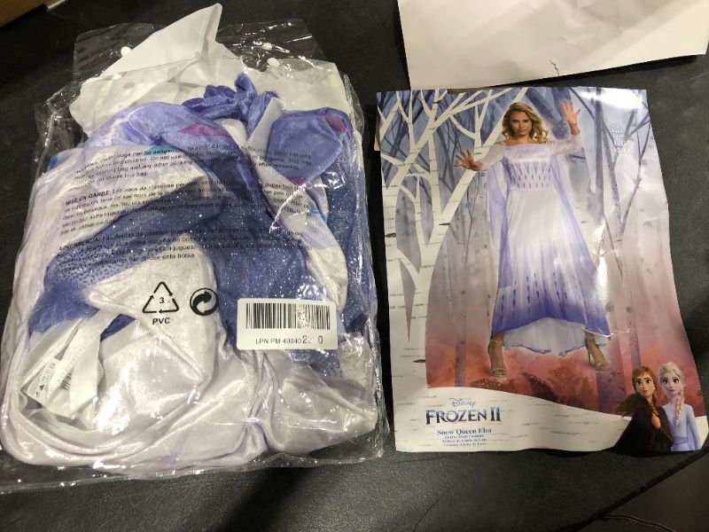 Photo 2 of Adult Elsa S.E.A. Deluxe Halloween Costume, SIZE L
