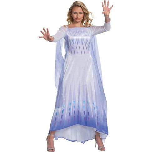 Photo 1 of Adult Elsa S.E.A. Deluxe Halloween Costume, SIZE L
