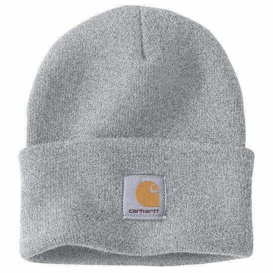 Photo 1 of Carhartt Men's Acrylic Watch Hat,Heather Grey,One Size
