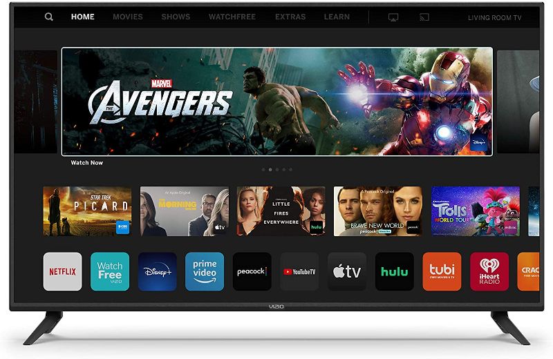 Photo 1 of VIZIO 40-Inch V-Series - 4K UHD LED HDR Smart TV with Apple AirPlay and Chromecast Built-in, Dolby Vision, HDR10+, HDMI 2.1, Auto Game Mode and Low Latency Gaming (V405-H69, 2020)

