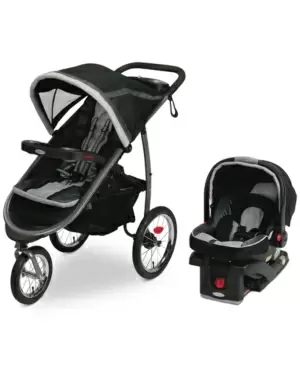 Photo 1 of Graco FastAction Fold Jogger Travel System - Gotham