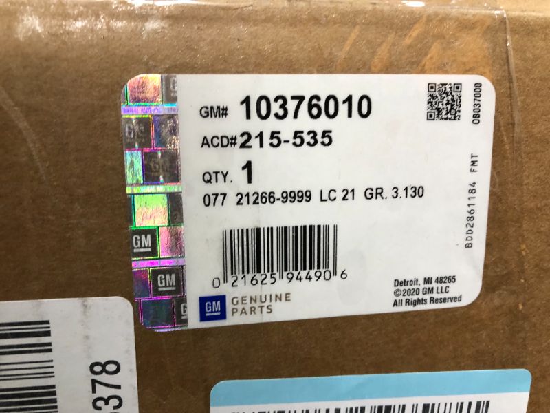 Photo 1 of ACDelco 215-535 GM Original Equipment Vapor Canister