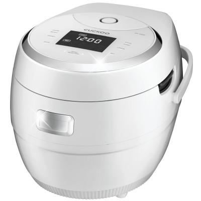 Photo 1 of Cuckoo 2.5 qt. White/Silver 10-cup Multi-functional Micom Electric Rice Cooker and Warmer 16-built-in programs