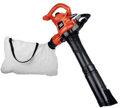 Photo 1 of BLACK+DECKER 3-in-1 Electric Leaf Blower, Leaf Vacuum, Mulcher, 12-Amp (BV3600)
