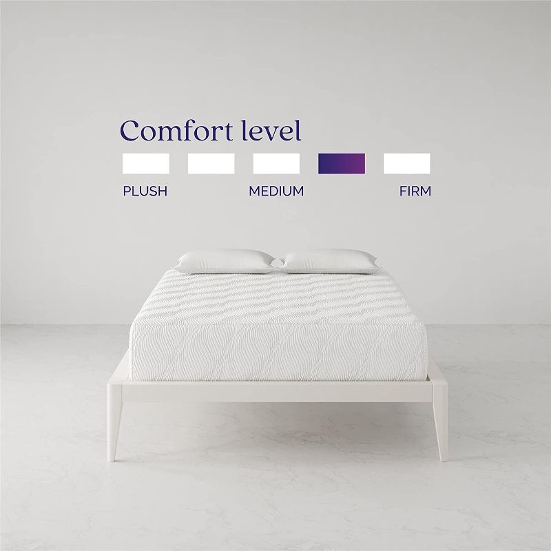 Photo 1 of 2" High-Density, Responsive Memory Foam Mattress - Bed-in-a-Box, Queen White