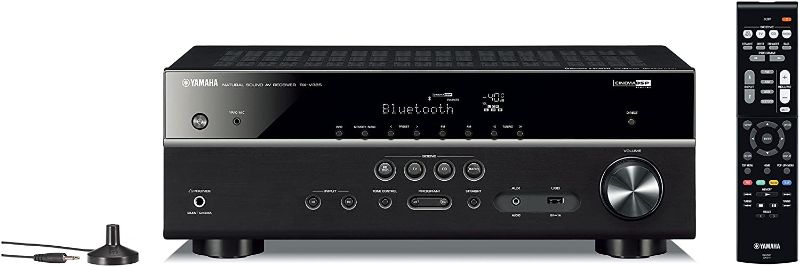 Photo 1 of YAMAHA RX-V385 5.1-Channel 4K Ultra HD AV Receiver with Bluetooth