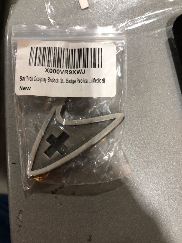 Photo 2 of Star Trek Cosplay Brooch Starfleet Division Metal Badge Replica … (Medical)