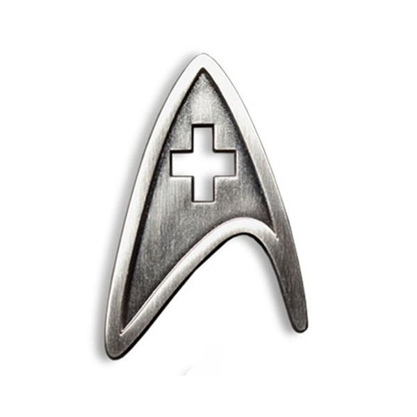 Photo 1 of Star Trek Cosplay Brooch Starfleet Division Metal Badge Replica … (Medical)