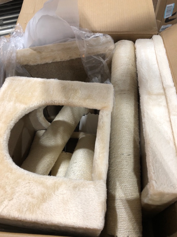 Photo 1 of Amazon Basics Multi-Level Cat Tree with Scratching Posts