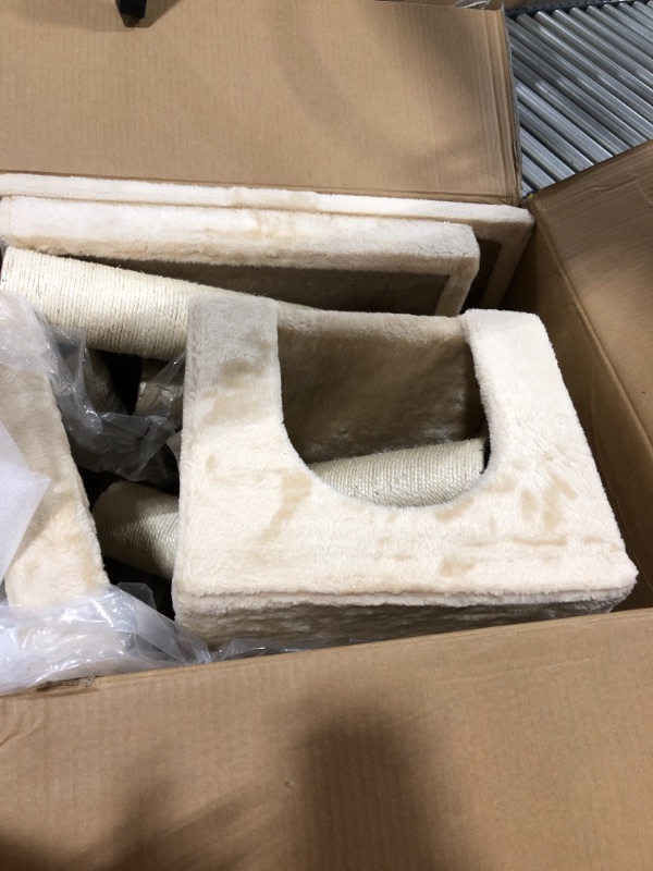 Photo 1 of Amazon Basics Multi-Level Cat Tree with Scratching Posts