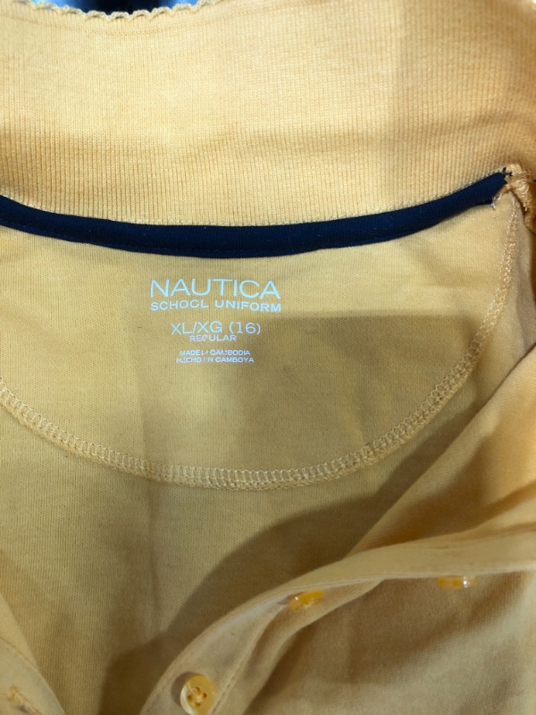 Photo 3 of Nautica Big Girls 16 Short Sleeve Polo Shirt